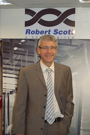 Alistair Scott, Director of Robert Scott & Sons, annouced their acquisition of Universal Towel Company Ltd Alistair Scott, Director of Robert Scott & Sons, annouced their acquisition of Universal Towel Company Ltd